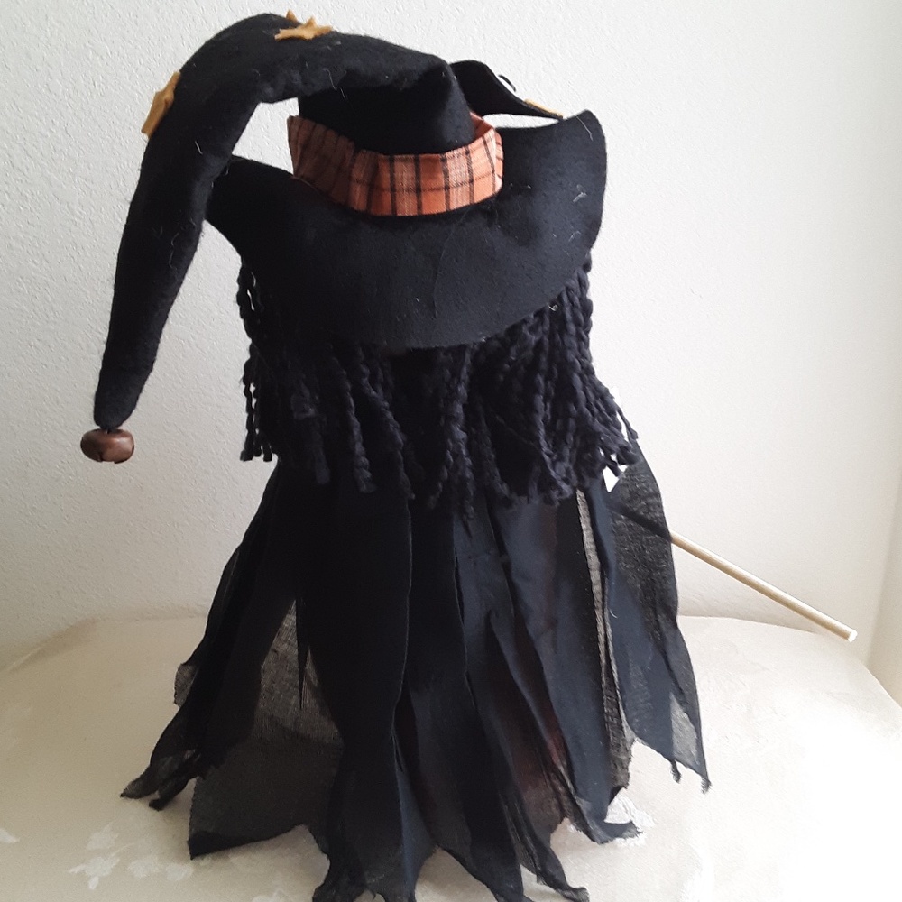 Beware WITCH WITH BROOM   New - Picture 4 of 7
